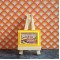 Lundby Dolls House Picture - Boat Painting Yellow Frame 6615