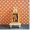Lundby Dolls House Picture - Horse Head Picture Brown Frame 6615