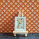 Lundby Dolls House Picture - Flowers In A Vase White Frame Picture 1 6617