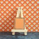 Lundby Dolls House Picture - Girl Brushing Hair Gold Frame Picture