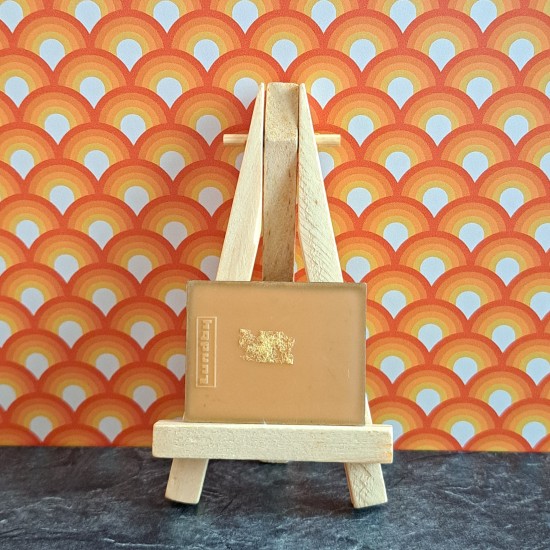 Lundby Dolls House Picture - Old Fashioned Car Picture Gold Frame 6615