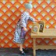 Lundby Dolls House Picture - Man & Woman Faces Small Gold Arched Picture Frames x 2
