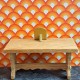 Lundby Dolls House Picture - Small Gold Arched Picture Frame