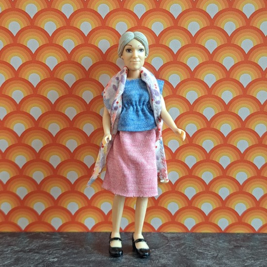 Lundby Dolls House Doll - Woman Grandmother Doll 60.8067